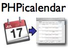 PHPicalendar calendar system